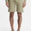 Shorts aus Baumwollmischung mit Waffelstruktur