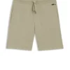 Shorts aus Baumwollmischung mit Waffelstruktur