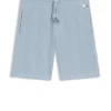 Shorts aus Baumwollmischung mit Waffelstruktur