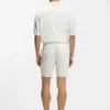 Shorts aus Leinenmischung in moderner Passform