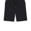 Shorts aus Leinenmischung in moderner Passform
