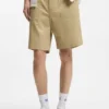 Shorts aus merzerisiertem Baumwoll-Canvas