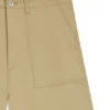 Shorts aus merzerisiertem Baumwoll-Canvas