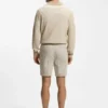 Shorts aus Stretch-Baumwolle in moderner Passform