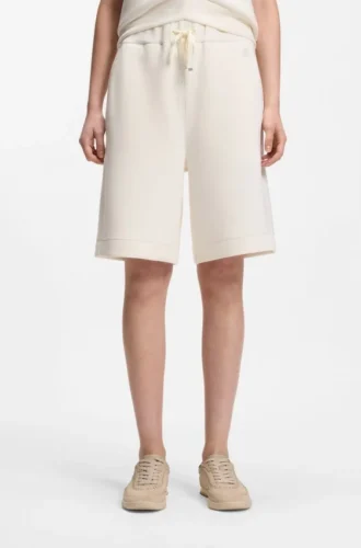 Shorts aus Stretch-Jersey in lockerer Passform