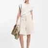 Shorts aus Stretch-Jersey in lockerer Passform