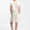 Shorts aus Stretch-Jersey in lockerer Passform