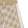 Shorts für Kinder aus Baumwollmischung mit gestapeltem Logo-Print