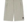 Shorts in lockerer Passform mit Hahnentrittmuster