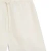 Shorts in lockerer Passform mit Zickzack-Band