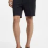 Shorts in Modern-Fit aus Stretch-Baumwolltwill