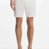 Shorts in Modern-Fit aus Stretch-Baumwolltwill