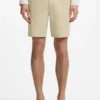 Shorts in Modern-Fit aus Stretch-Baumwolltwill