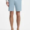 Shorts in Modern-Fit aus Stretch-Baumwolltwill