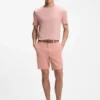 Shorts in Modern-Fit aus Stretch-Baumwolltwill