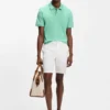 Shorts in Modern-Fit aus Stretch-Baumwolltwill