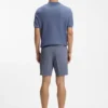 Shorts in Modern-Fit aus Stretch-Baumwolltwill