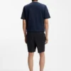 Shorts in Modern-Fit aus Stretch-Baumwolltwill