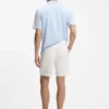 Shorts in Modern-Fit aus Stretch-Baumwolltwill