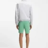 Shorts in Modern-Fit aus Stretch-Baumwolltwill