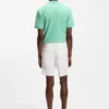 Shorts in Modern-Fit aus Stretch-Baumwolltwill