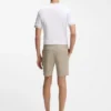 Shorts in Modern-Fit aus Stretch-Baumwolltwill