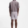 Shorts in Modern-Fit aus Stretch-Baumwolltwill