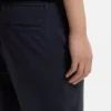 Shorts in Modern-Fit aus Stretch-Baumwolltwill
