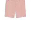 Shorts in Modern-Fit aus Stretch-Baumwolltwill