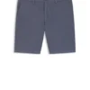 Shorts in Modern-Fit aus Stretch-Baumwolltwill