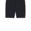 Shorts in Modern-Fit aus Stretch-Baumwolltwill