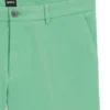 Shorts in Modern-Fit aus Stretch-Baumwolltwill