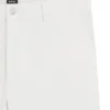 Shorts in Modern-Fit aus Stretch-Baumwolltwill