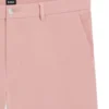Shorts in Modern-Fit aus Stretch-Baumwolltwill
