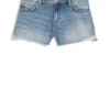 Shorts in Regular-Fit aus blauem Denim