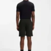 Shorts mit Biesen aus einem Baumwollmischgewebe