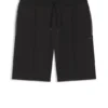 Shorts mit Biesen aus einem Baumwollmischgewebe