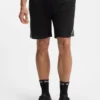 Shorts mit Kontrastpaspel aus einer Baumwollmischung