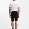 Shorts mit Kontrastpaspel aus einer Baumwollmischung