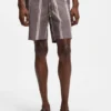 Shorts mit Printmuster aus Stretch-Baumwolle