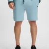 Shorts mit Streifendetails aus einer Baumwollmischung