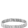 Silberfarbenes Armband mit Mehrglied-Design
