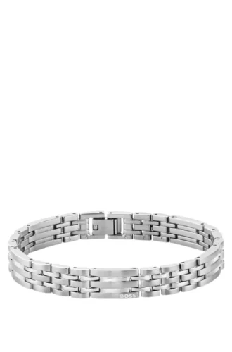 Silberfarbenes Armband mit Mehrglied-Design