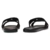 Slides aus Wildleder mit aufgesticktem Double-B-Monogramm