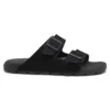 Slides mit zwei Riemen und Marken-Schnallen