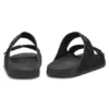Slides mit zwei Riemen und Marken-Schnallen