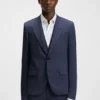 Slim-Fit-Anzug aus Stretch-Sharkskin