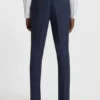 Slim-Fit-Anzug aus Stretch-Sharkskin