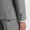 Slim-Fit-Anzug mit feinem Muster aus Stretch-Bekleidung Slim-Fit-Anzug mit feinem Muster aus Stretch-Bekleidung