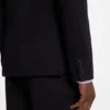 Slim-Fit-Blazer aus Jersey aus Baumwollmischung